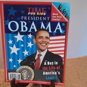 Time Magazine President Obama Coffee Table Book - Red, Blue, White